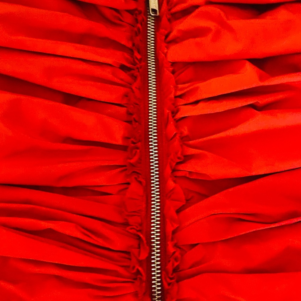 Nice red dress good for dinner or party